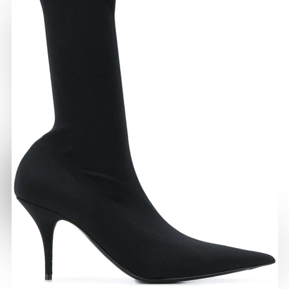 COPY - MOVING SALE! Knife crepe jersey boots - Picture 1 of 5